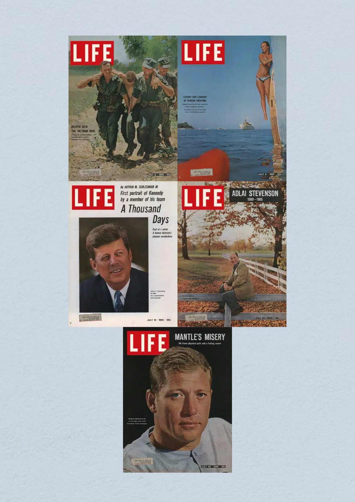 Life Magazine July 30, 1965 featuring impactful stories and events from the summer of 1965.
