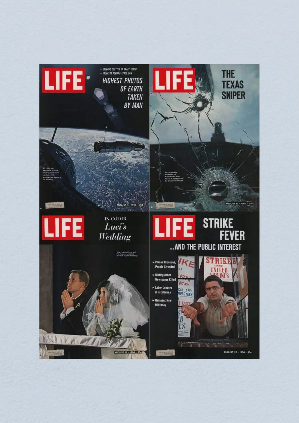 Life Magazine August 26, 1966 Cover focusing on soldiers and sailors at war, reflecting on American military life.