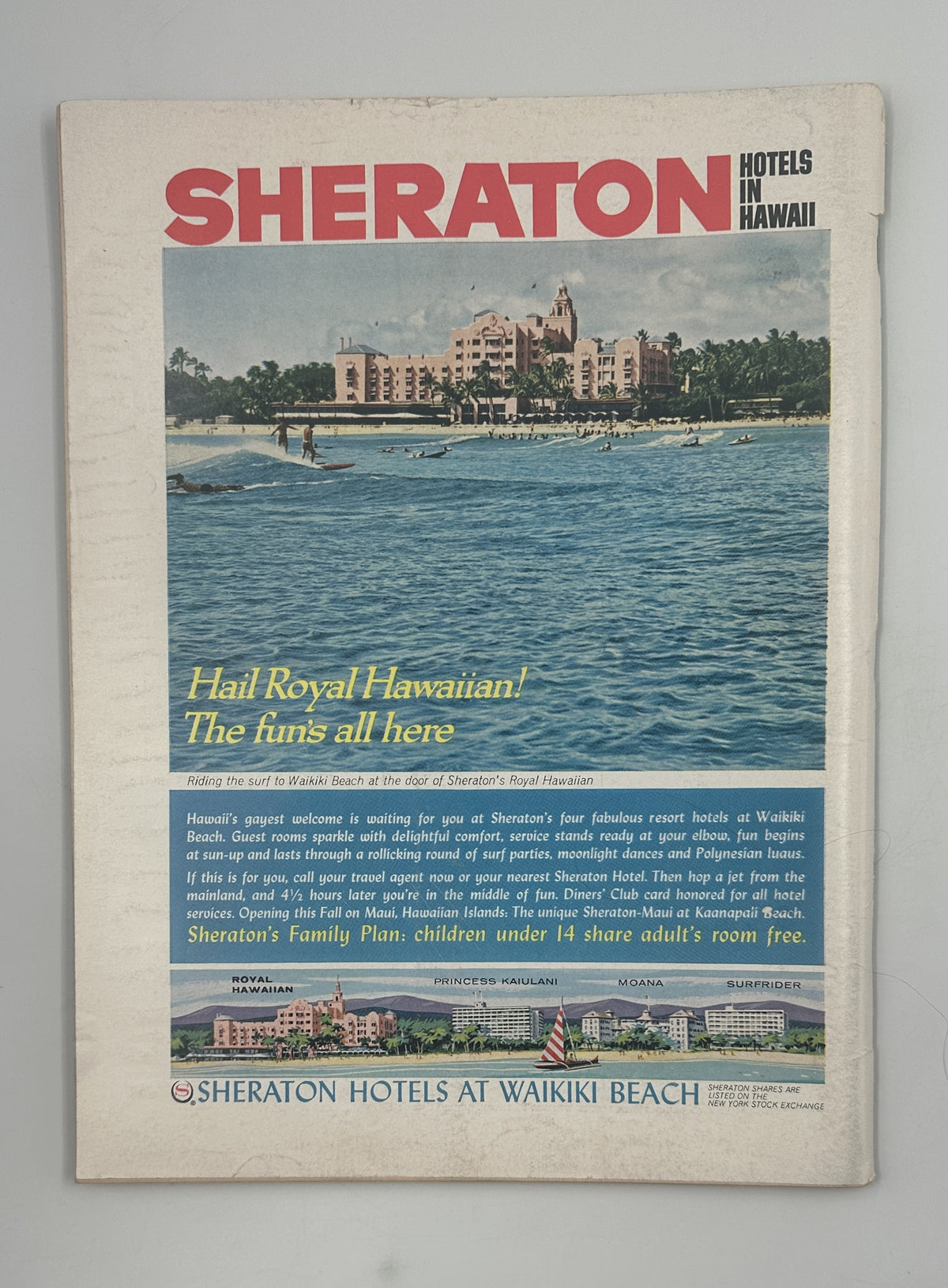 The New Yorker Magazine May 12, 1962 Harness Racing Track Garrett Price Cover featuring a Sheraton Hotels Hawaii Waikiki Beach advertisement.