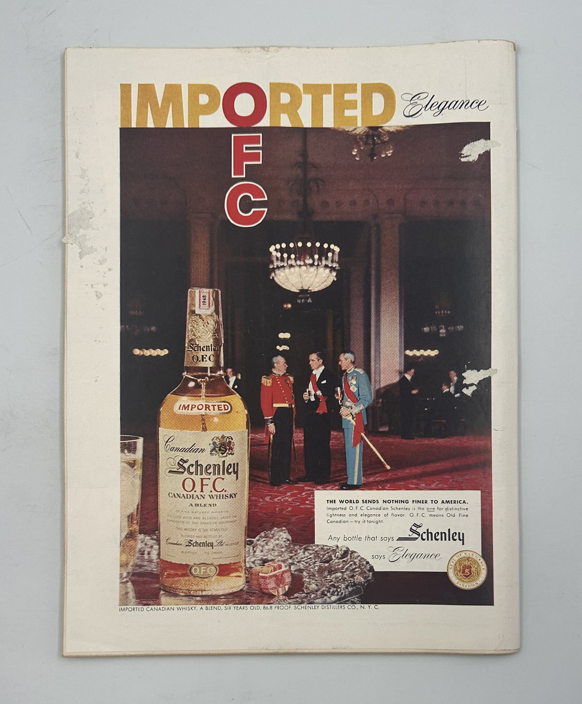 The New Yorker Magazine September 7, 1957 Night Traffic Garrett Price Cover, interior full-page Imported Elegance advertising page featuring Canadian whisky and a formal hotel scene.