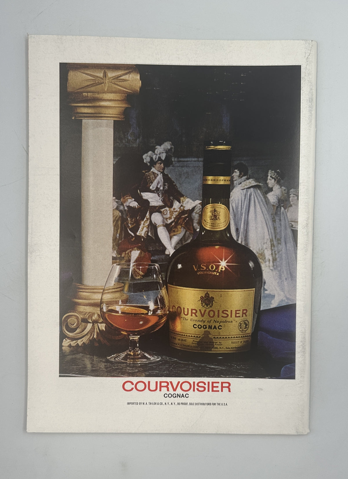 The New Yorker Magazine April 14, 1975 Speech Audience Charles Saxon Cover VG featuring a vintage Courvoisier cognac advertisement