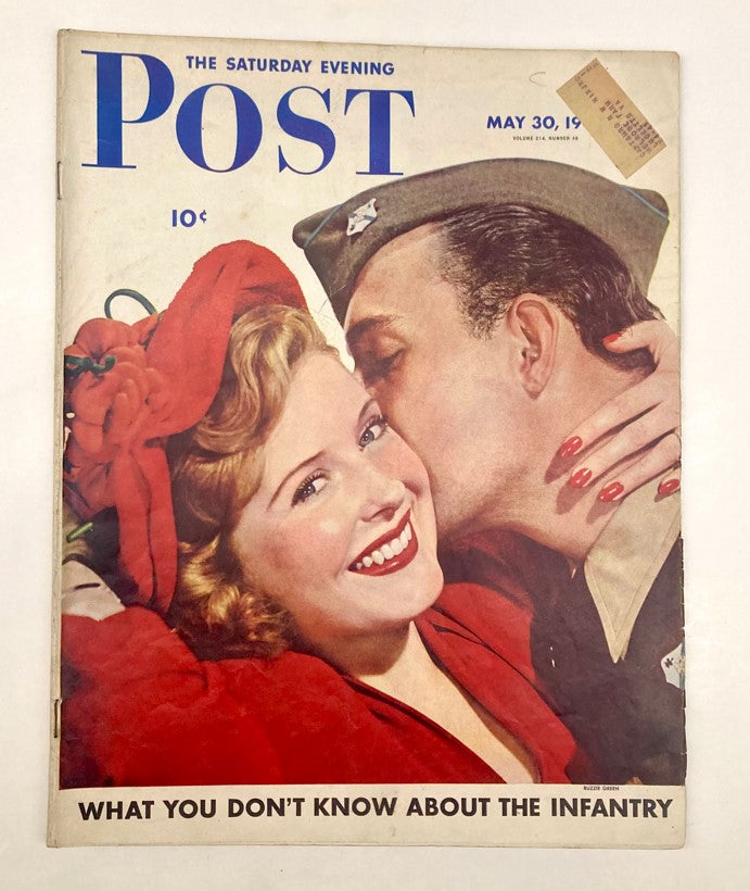 Saturday Evening Post Magazine May 30 1942 Illustrated Cover