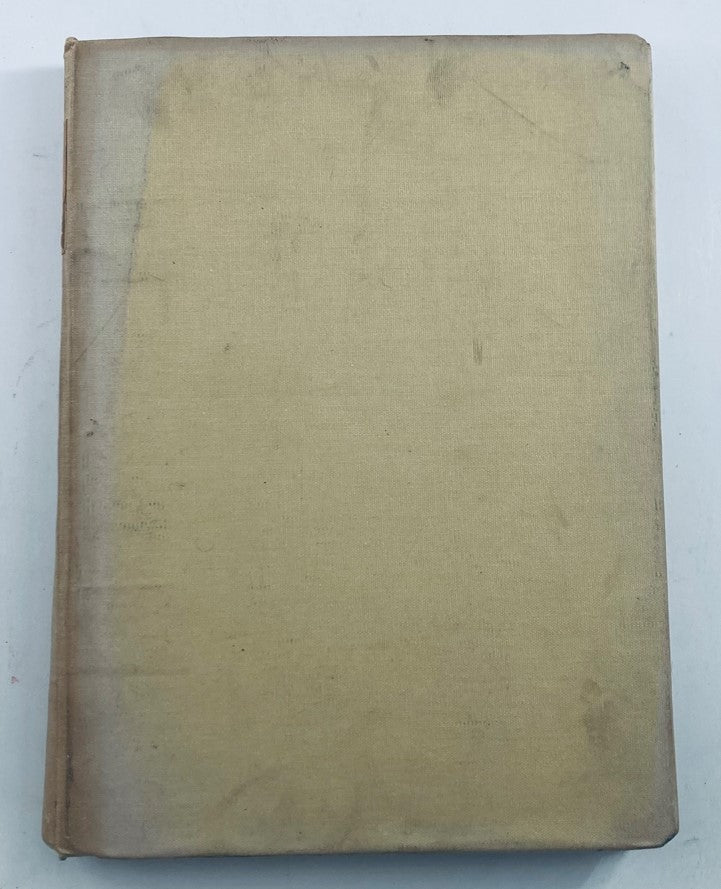 VTG 1944 Bound Life Magazine January - February Complete Weekly Issue - Cover showing the plain spine of the magazine, reflecting its vintage condition.