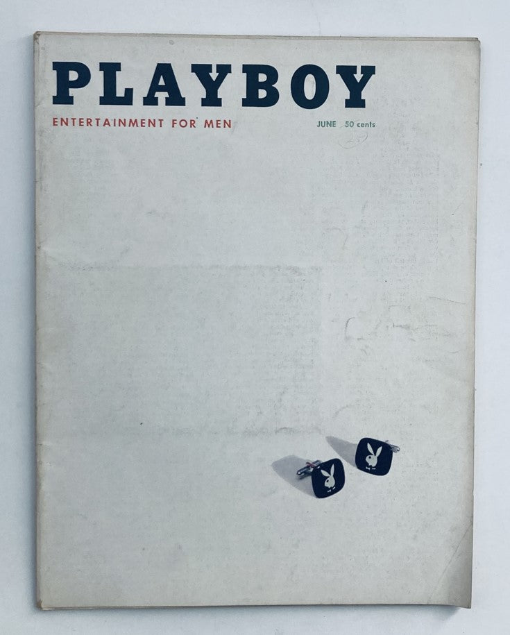 Playboy Magazine June 1957 cover featuring Miss Playboy Carrie Radison, showcasing vintage design and iconic logo.