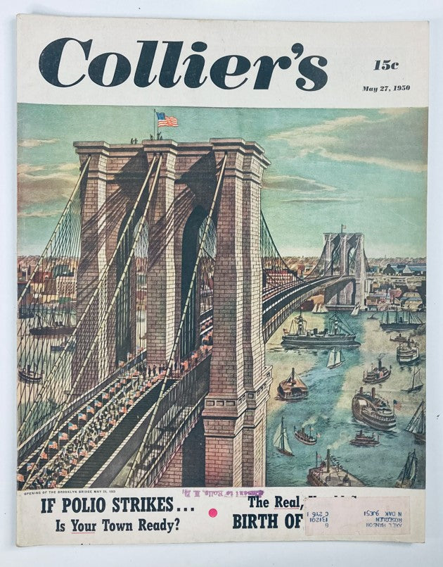 Vintage Collier's Magazine May 27 1950 Vol 125 No. 21 Red Plot Seize Berlin