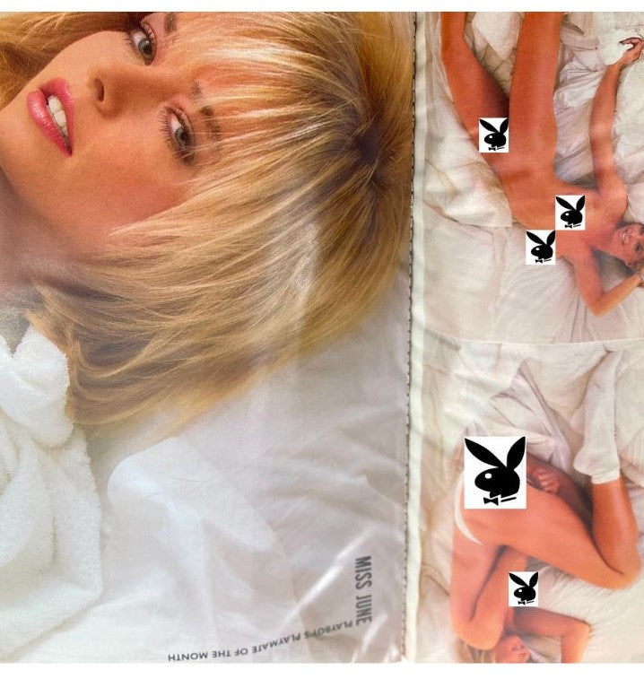 VTG Playboy Magazine June 1987 featuring Playmate Donna Edmondson, includes centerfold, showcasing iconic 1980s glamour.