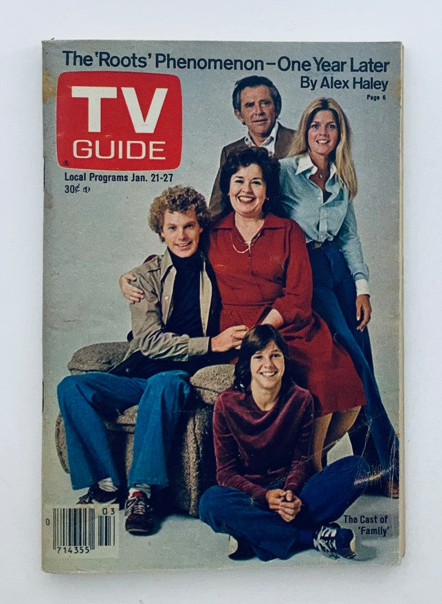 TV Guide Magazine January 21 1978 The Cast of 'Family' NJ-PA Ed. No Label