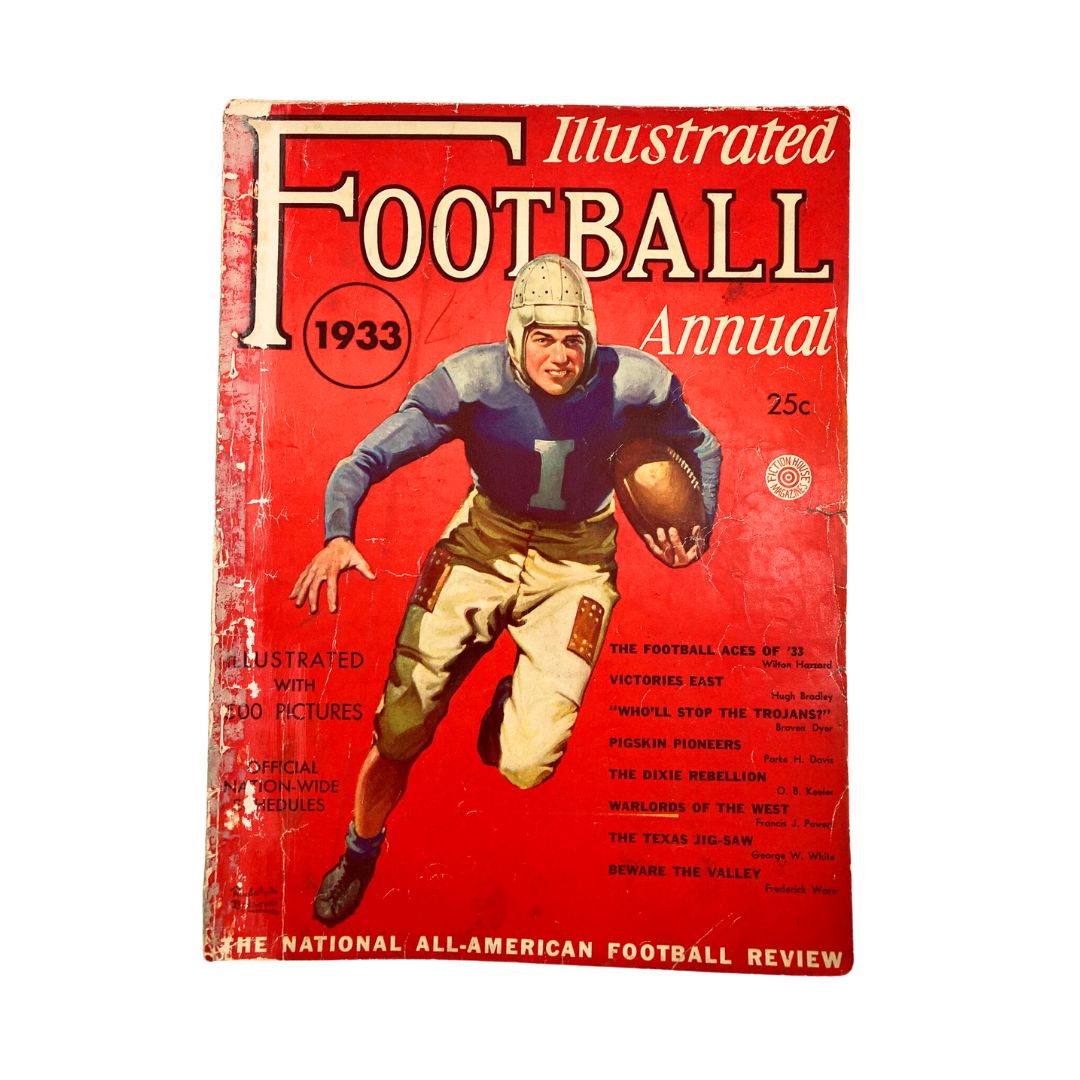 Vintage Illustrated Football Annual 1933 The Football Aces of '33 No Label