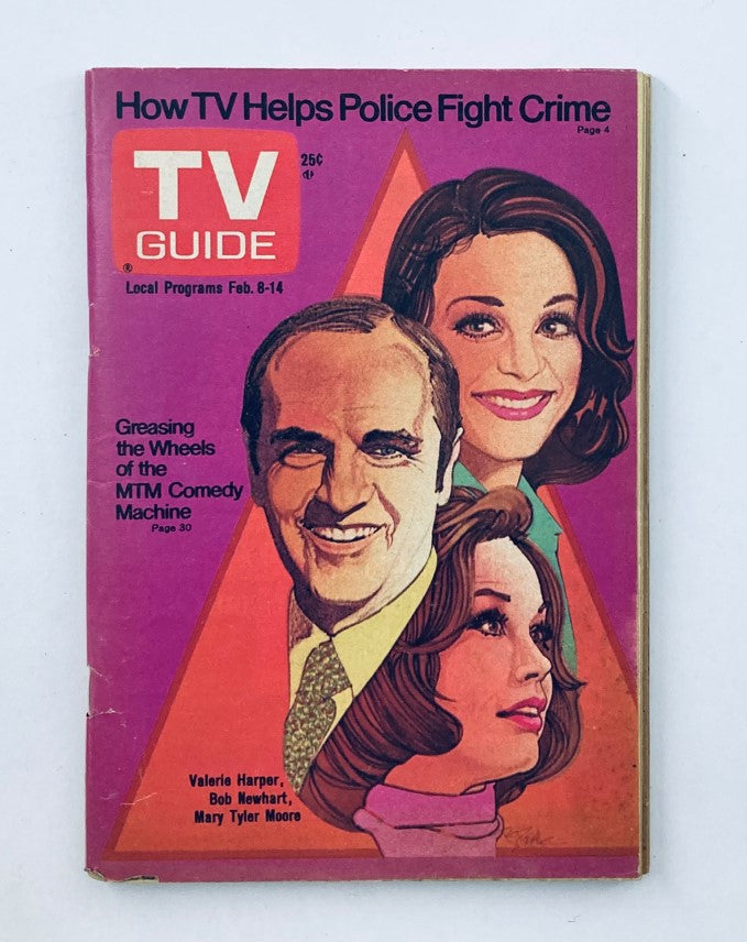 TV Guide Magazine February 8 1975 #1141 Valerie Harper NY Metro Ed. No Label