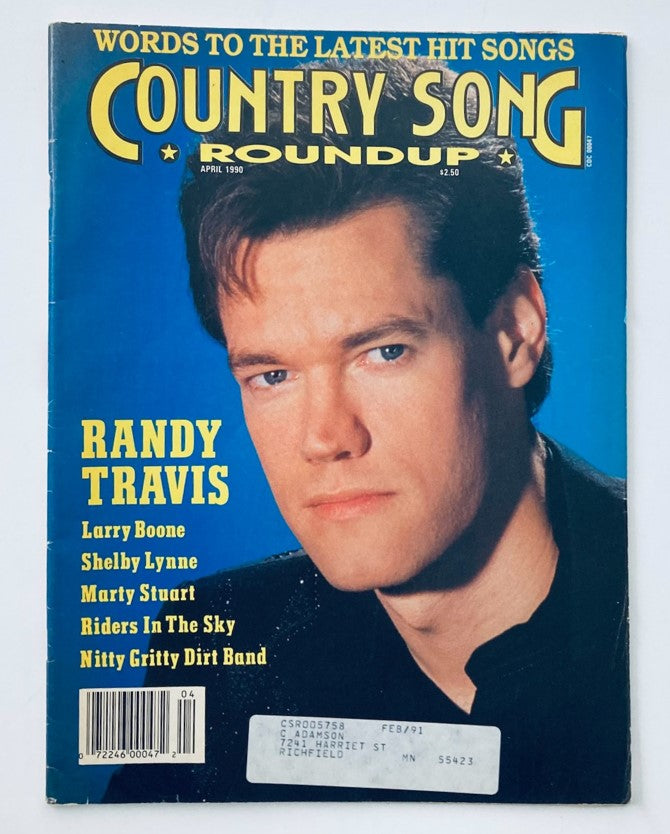 Vintage Country Song Roundup Magazine April 1990 The Nitty Gritty Dirt Band