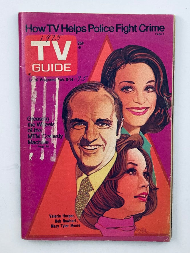 TV Guide Magazine February 8 1975 #1141 Valerie Harper WA-Baltimore Ed.