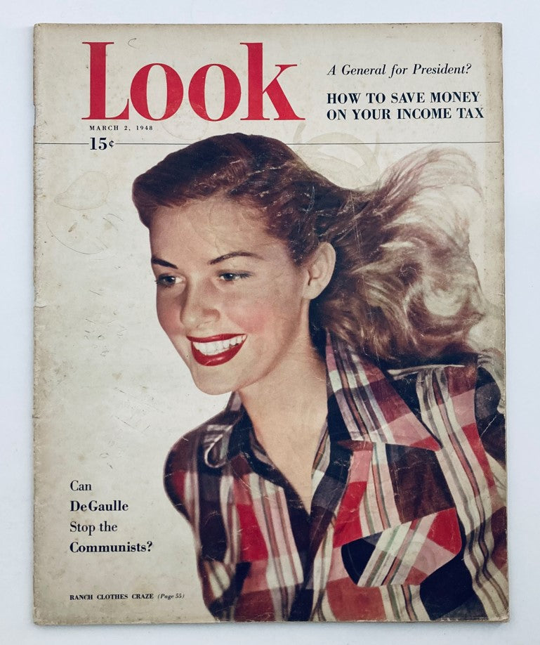 Vintage Look Magazine March 2 1948 Vol 12 No. 5 Ranch Clothes Craze No Label