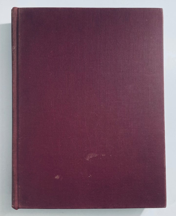 Cover of the VTG 1952 Bound Life Magazine showcasing a classic burgundy design, reflecting the vintage style of mid-20th century publication.