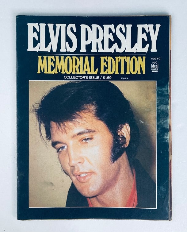 VTG Collector's Issue #3 1977 Elvis Presley Memorial Edition cover featuring an iconic image of Elvis Presley. This collectible magazine showcases Elvis during the peak of his career, highlighting his impact on music and pop culture.