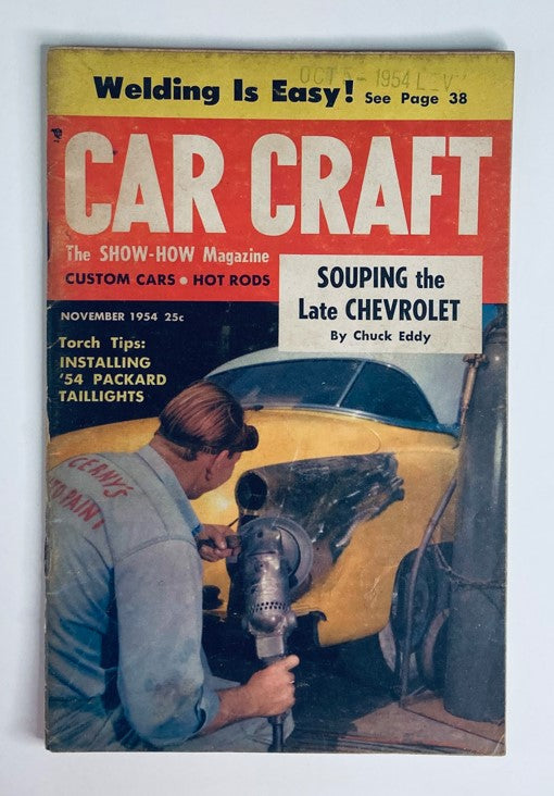Vintage Car Craft Magazine November 1954 Vol 2 No. 7 The Chevy Caper No Label