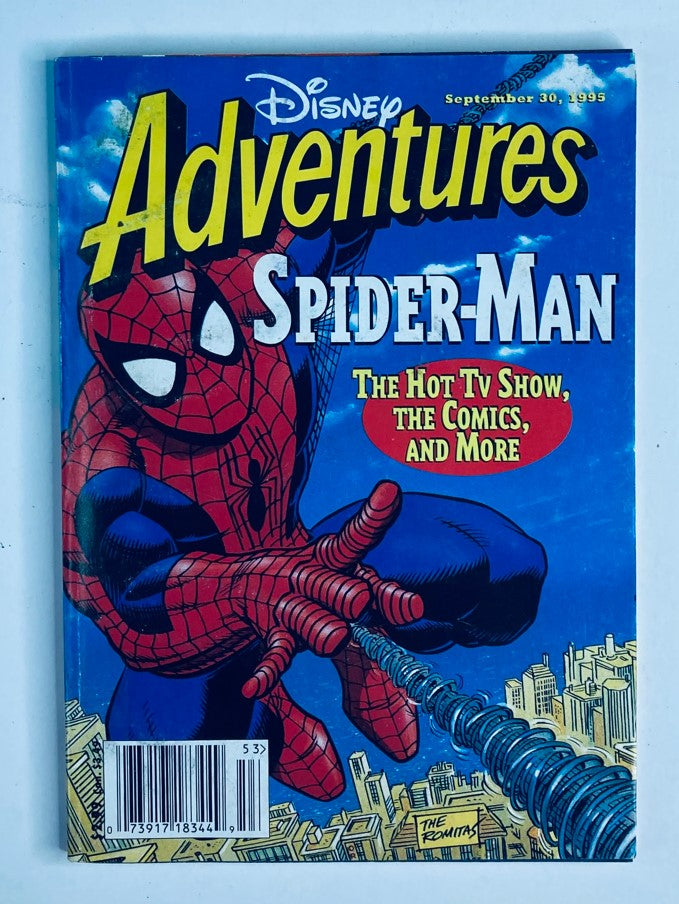 Disney Adventures Magazine September 30 1995 Spider-Man No Label