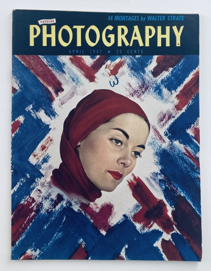 Vintage Popular Photography Magazine April 1947 The ABC's of Enlarging No Label