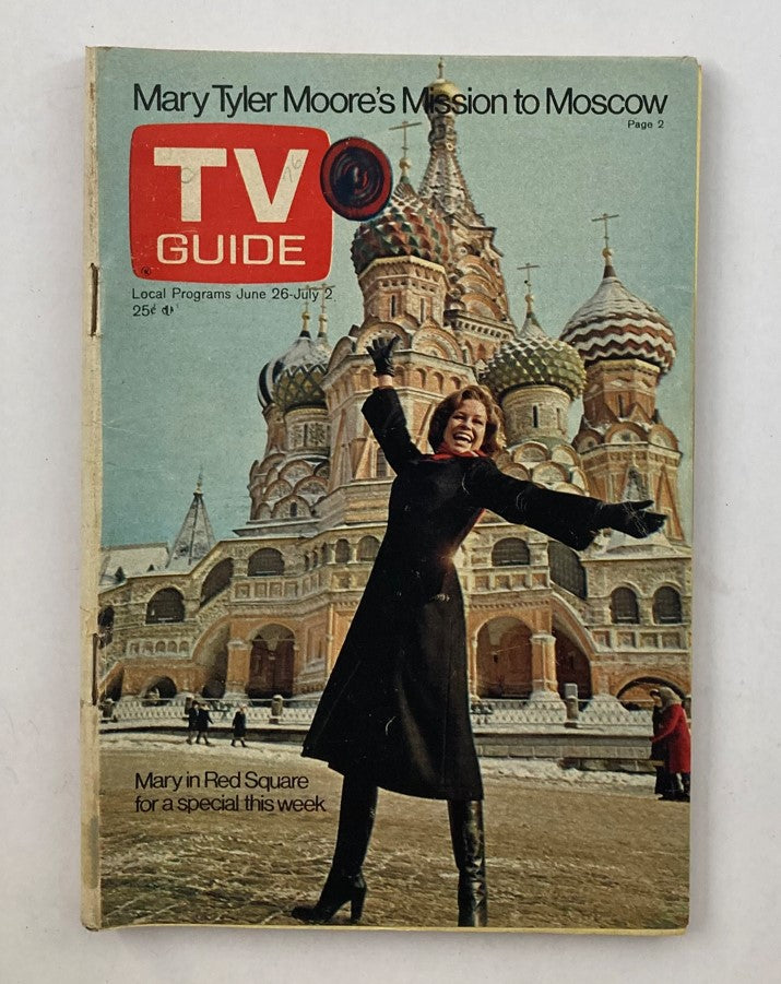 TV Guide Magazine June 26 1976 #1213 Mary Tyler Moore WA-Baltimore Ed. No Label