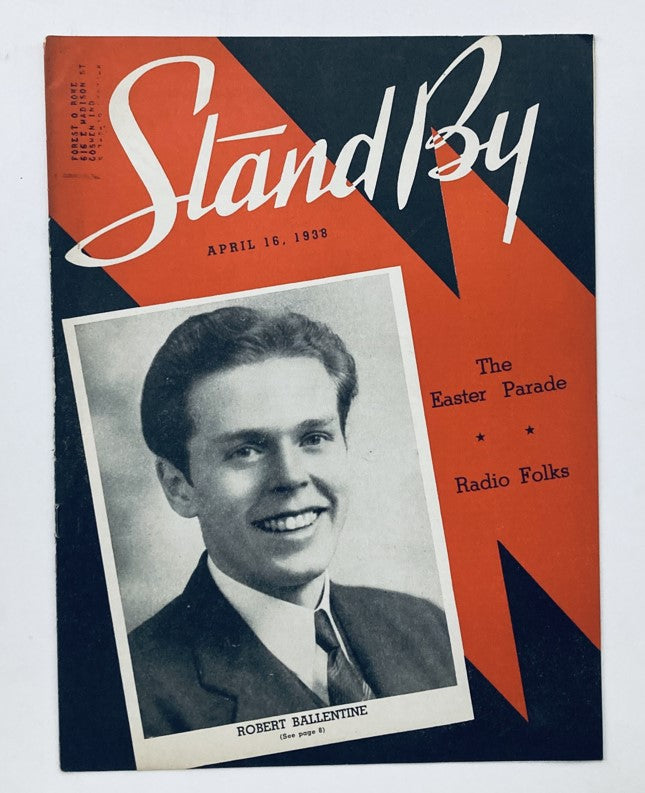 Vintage Stand By Magazine April 16 1938 Robert Ballentine and The Easter Parade