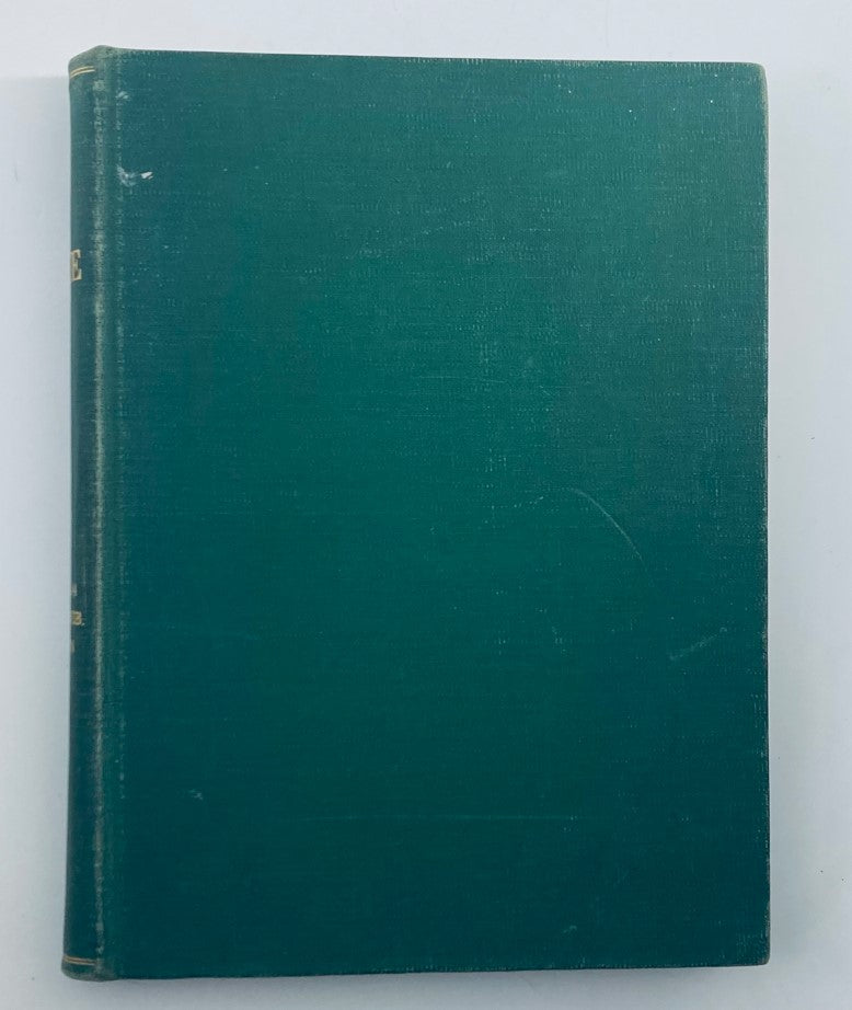 Vintage 1958 Bound Life Magazine cover-less edition showcasing the classic green binding of the January - February weekly issues, offering a glimpse into historical content from the 1950s.
