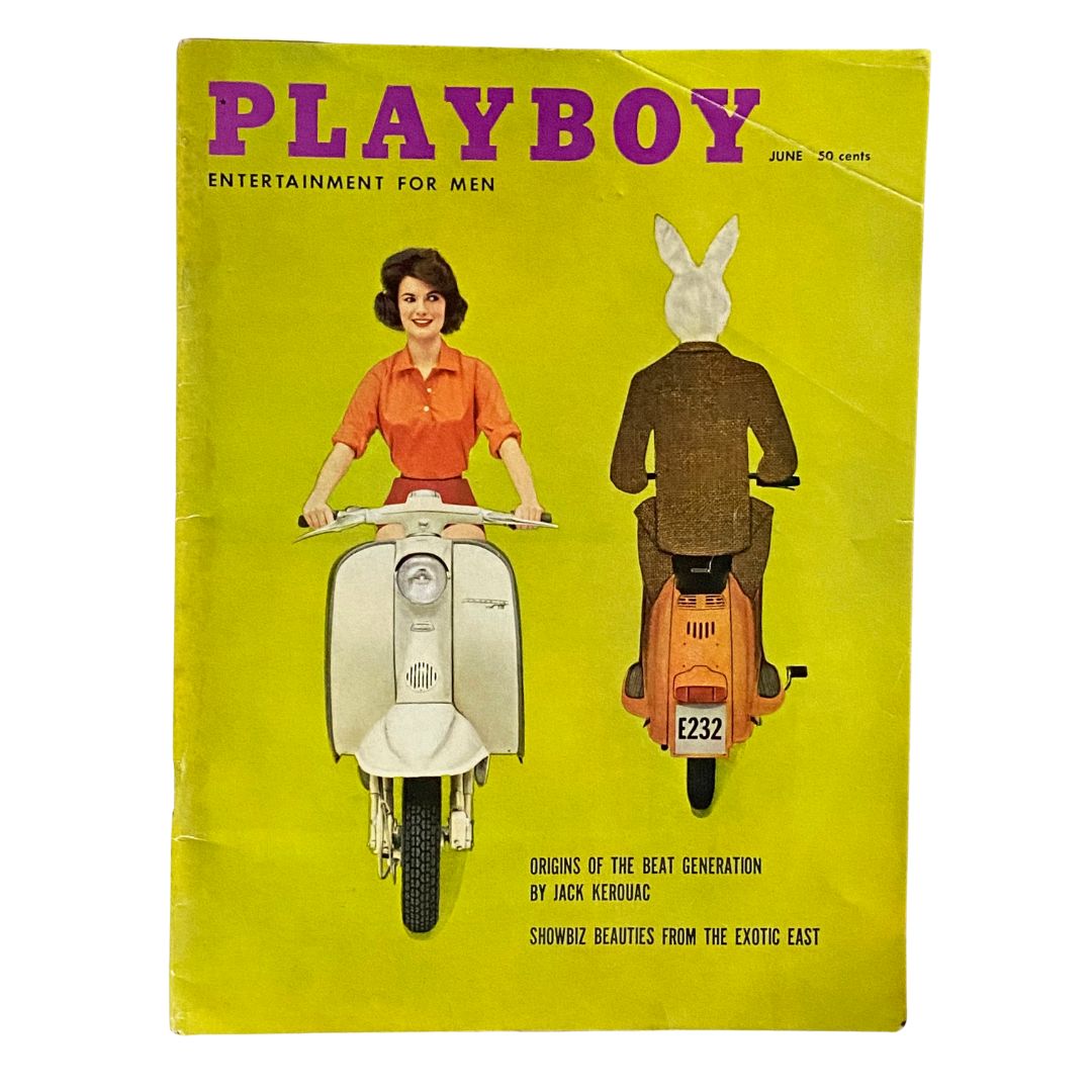 Playboy Magazine June 1959 Playmate Marilyn Hanold w Centerfold No Label