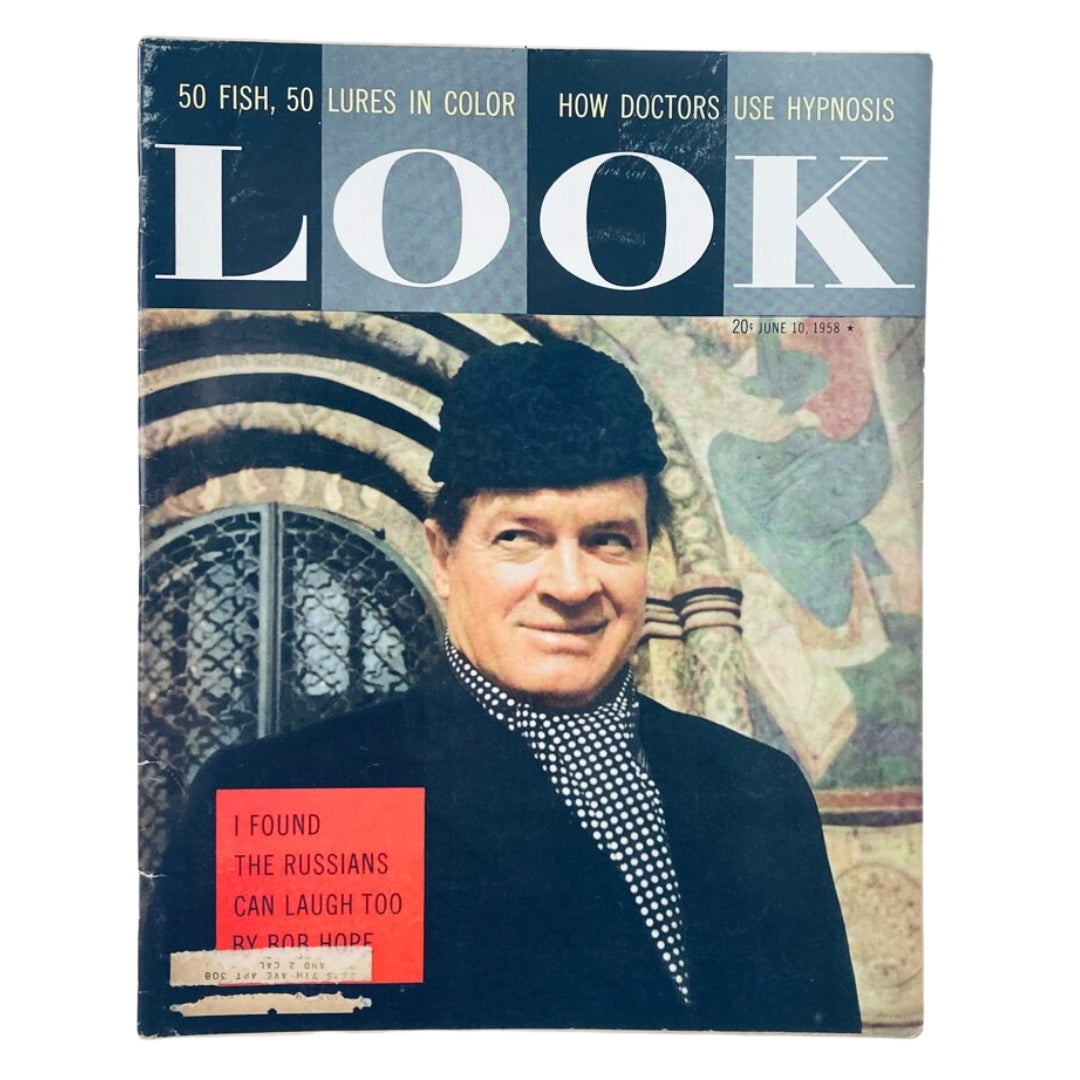 Look Magazine June 10 1958 Vol 22 No. 12 Bob Hope in Russia