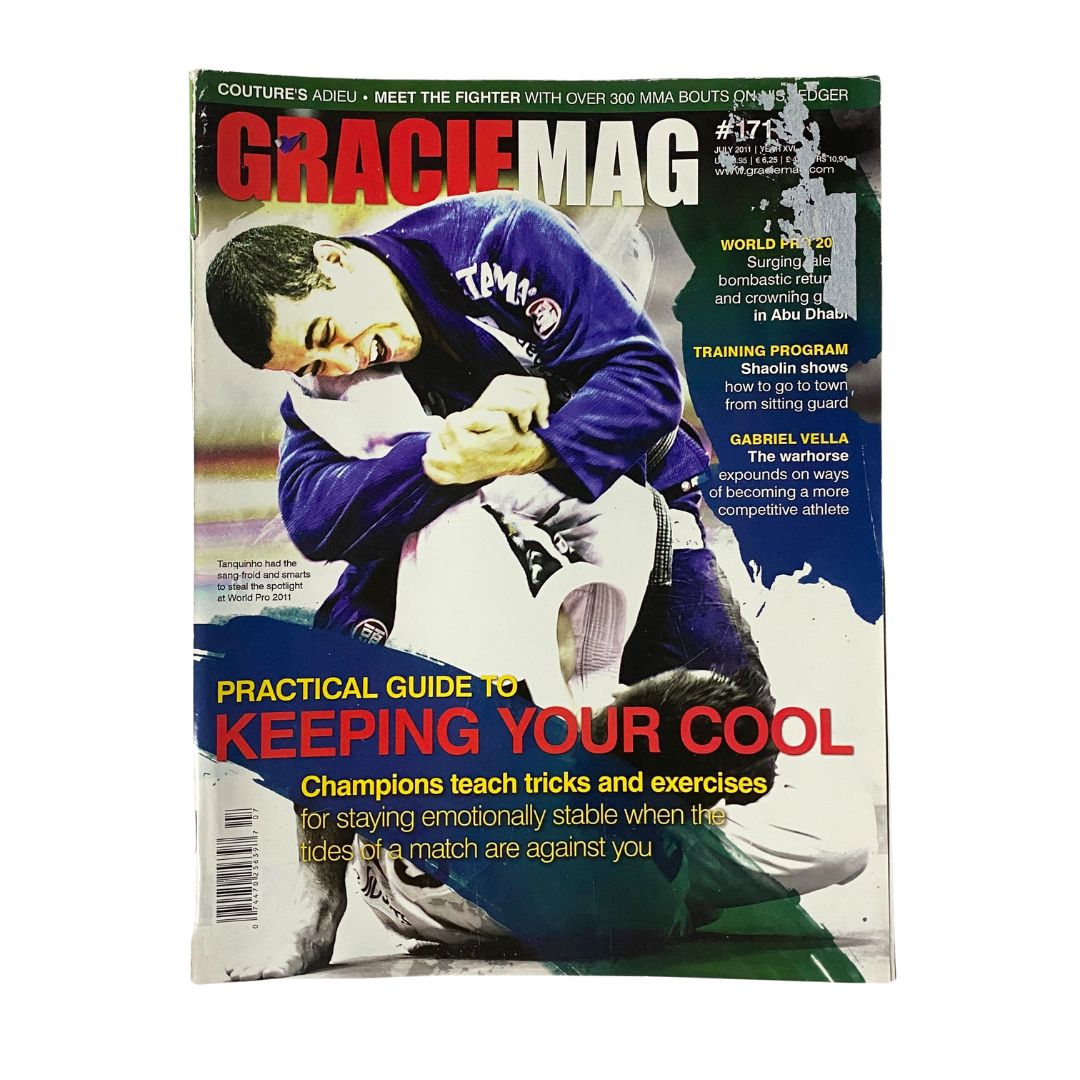 Gracie Magazine July 2011 #171 Tanquinho at World Pro 2011 No Label