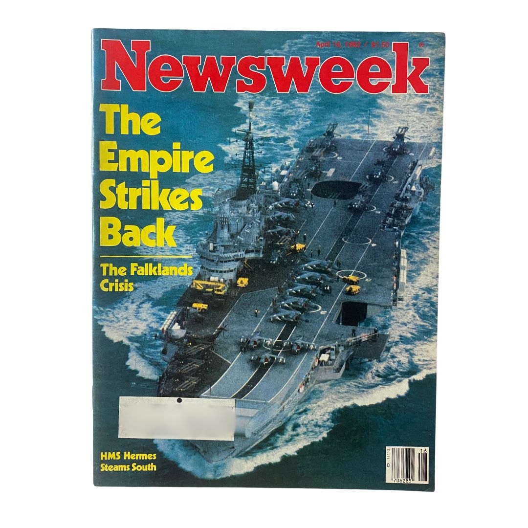 Newsweek Magazine April 19 1982 The Empire Strikes Back VG