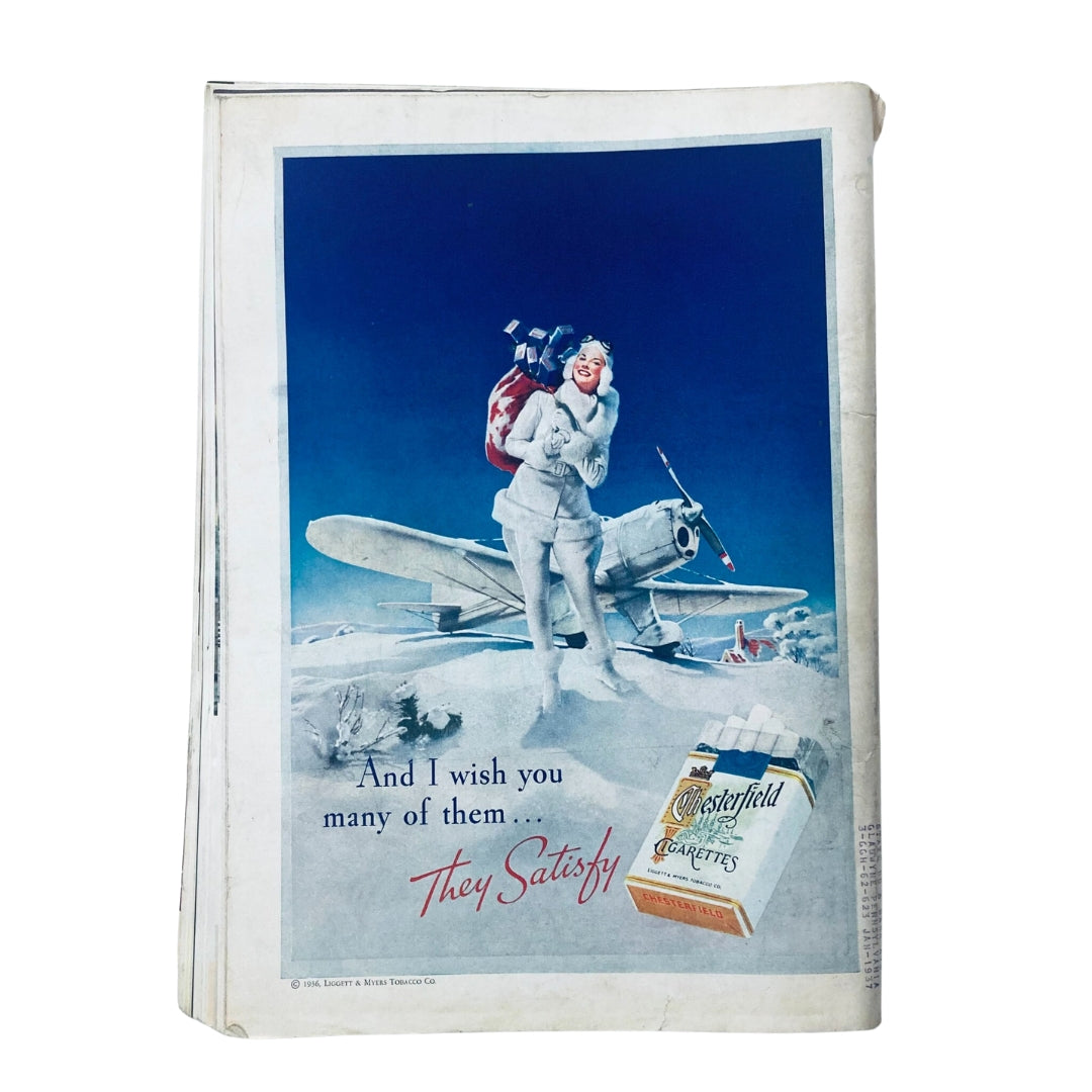 Vintage Time Magazine December 14 1936 Vol 28 No. 24 Surrealist Salvador Dali