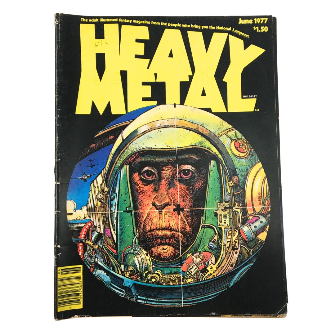 Vintage Heavy Metal Magazine June 1977 Conquering Armies & Rockblitz No Label