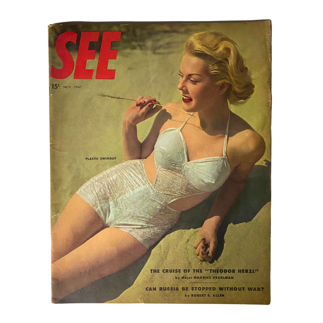 Vintage See Magazine November 1947 Vol 6 No. 6 Chris Holly No Label