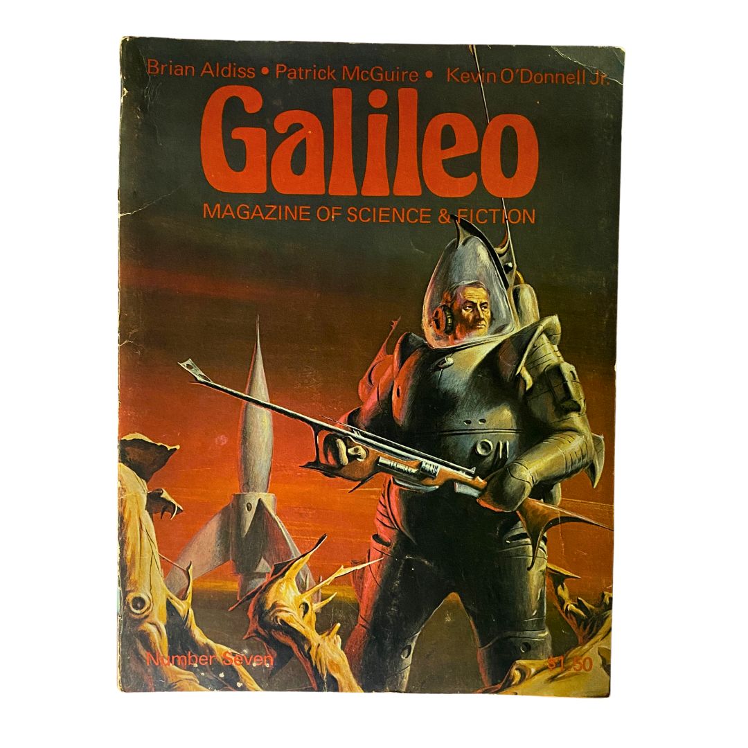 Vintage Galileo Magazine of Science & Fiction March 1978 No. 7 Viking Press No Label