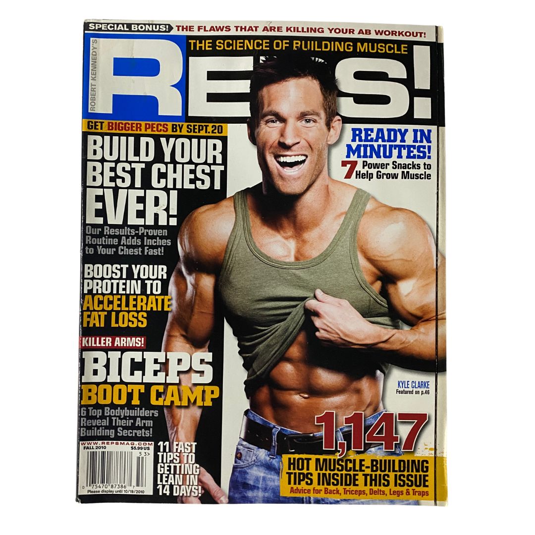 Reps Magazine Fall 2010 Kyle Clark Featured Cover No Label