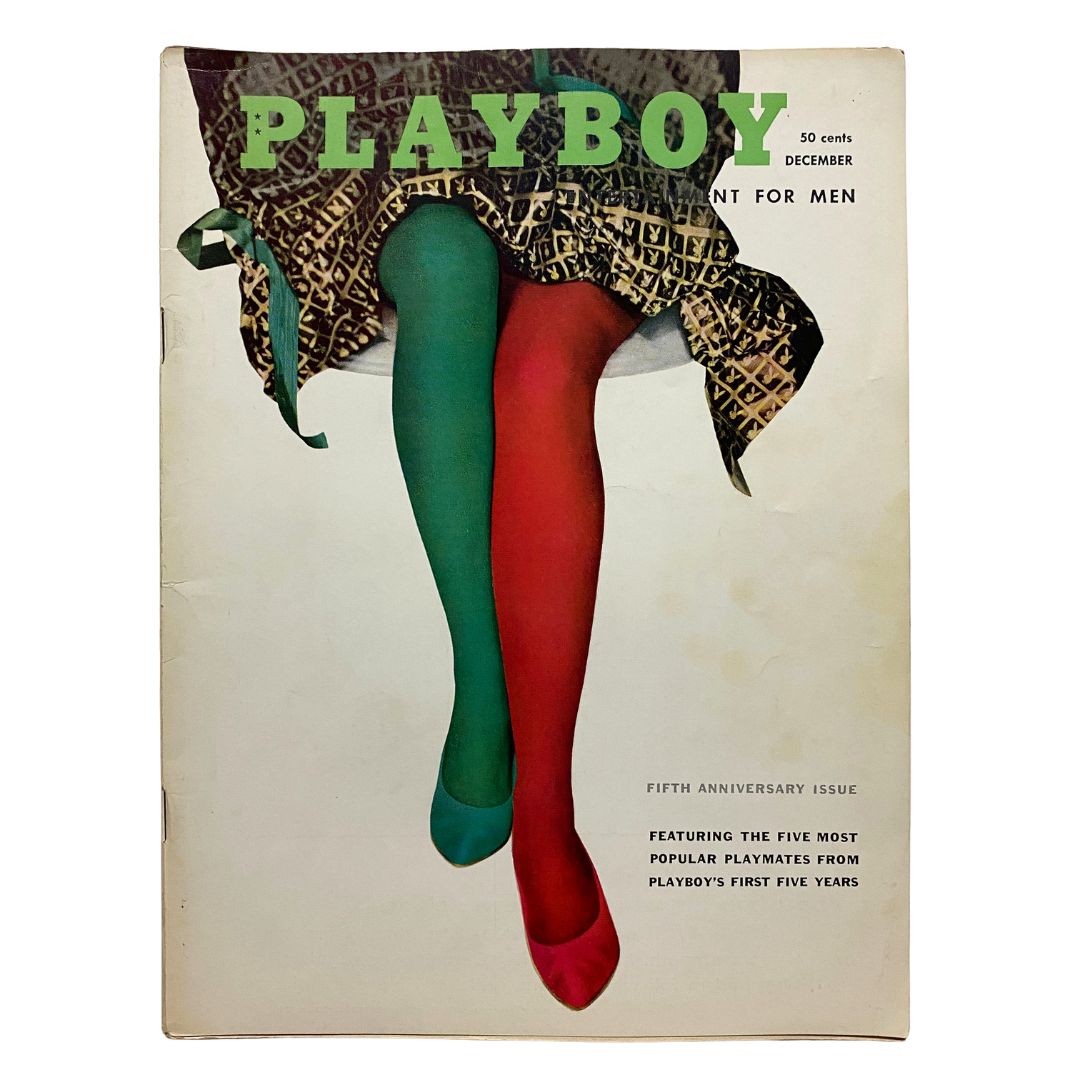 Playboy Magazine December 1958 Joyce Nizzari w Centerfold No Label