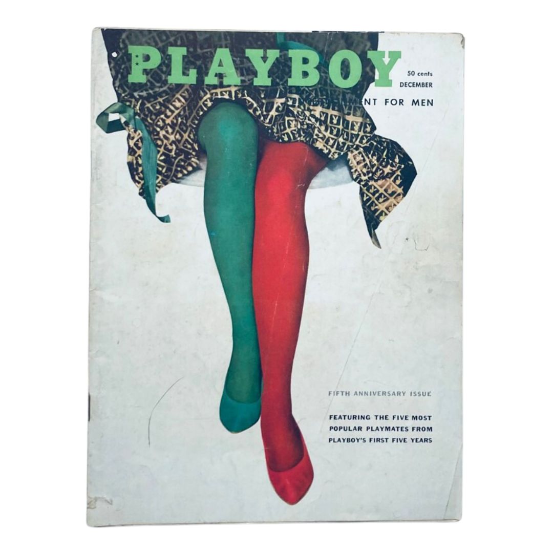 Playboy Magazine December 1958 Joyce Nizzari w Centerfold No Label