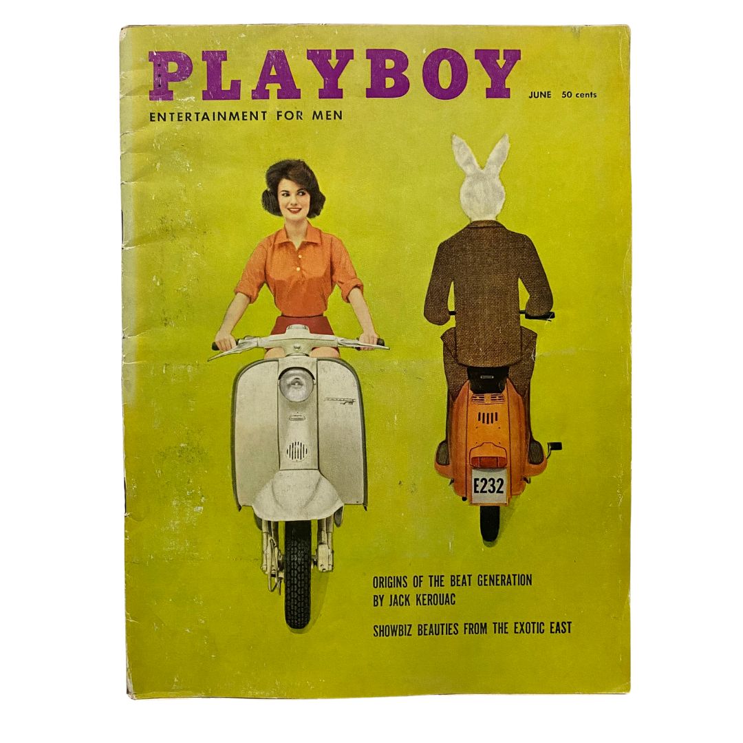 Playboy Magazine June 1959 Marilyn Hanold w Centerfold No Label