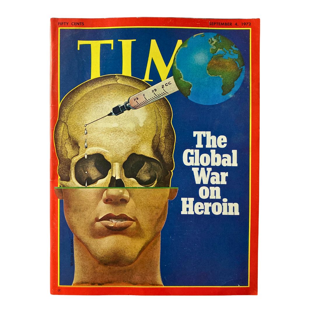 Time Magazine September 4 1972 The Global War on Heroin No Label