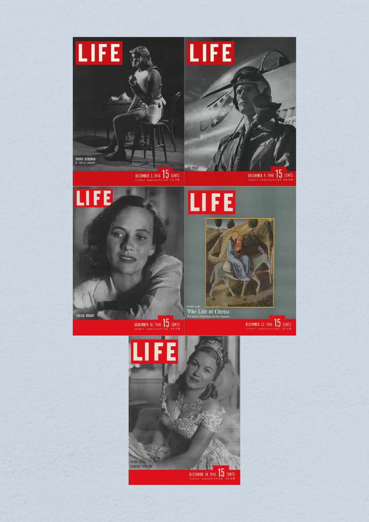 Life Magazine Cover - December 30, 1946 showcasing Dorothy Kirsten, capturing aspects of entertainment and society in the late 1940s.
