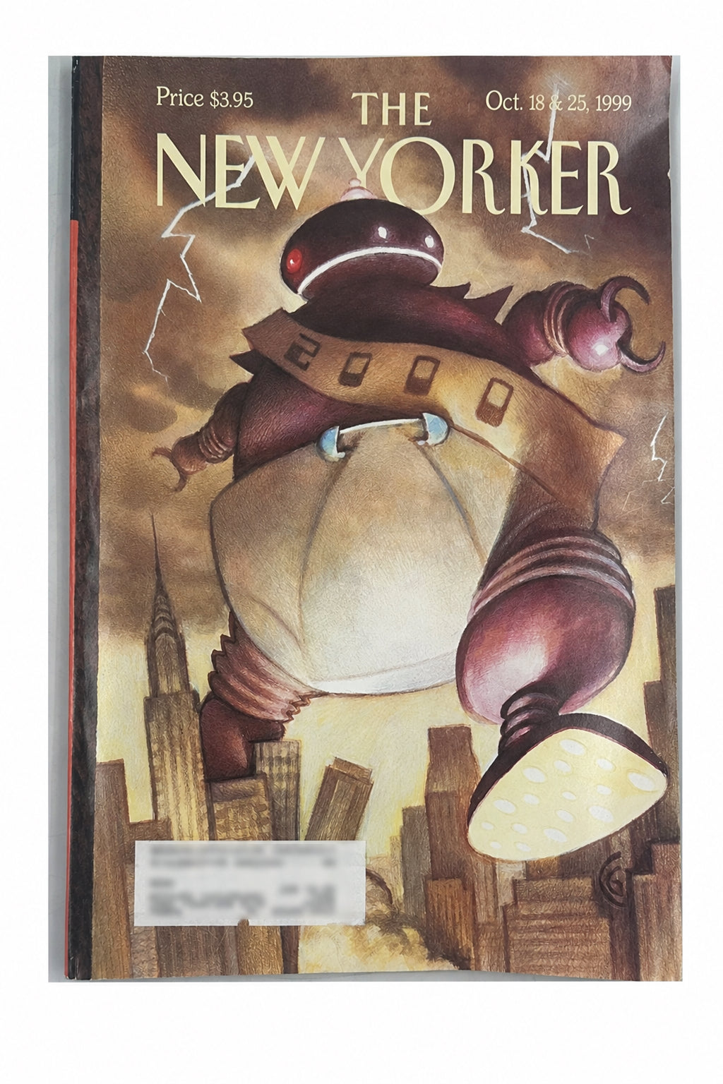 The New Yorker October 18 & 25, 1999 cover