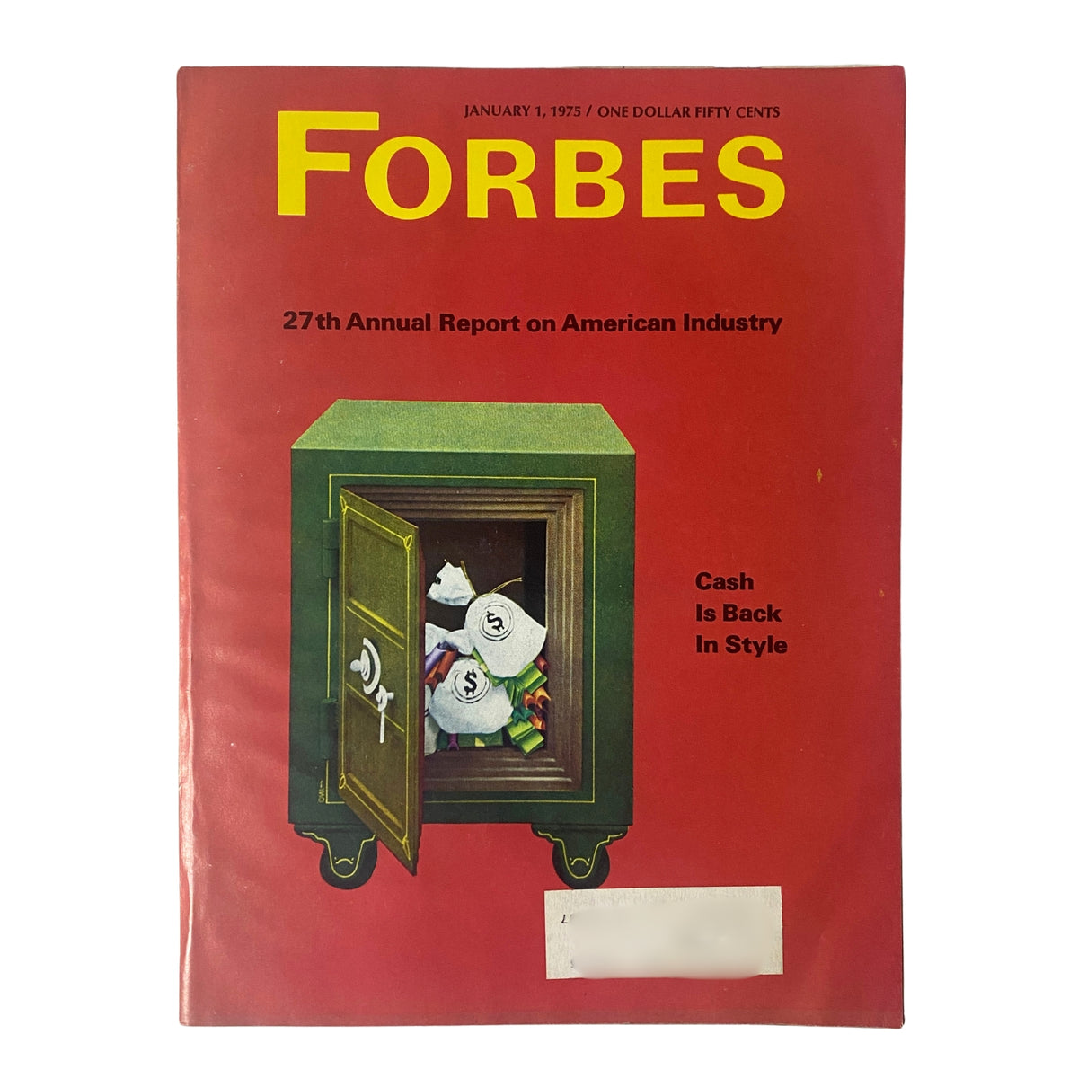 Forbes Magazine January 1, 1975 27th Annual Report on American Industry VG