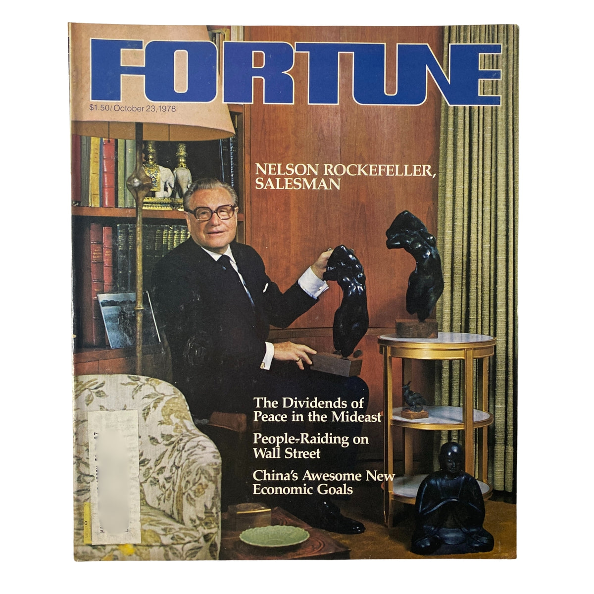Fortune Magazine October 23, 1978 Nelson Rockefeller, Salesman