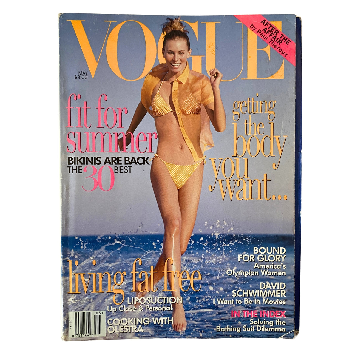 Vogue Magazine May 1996 Naomi Campbell, Niki Taylor No Label