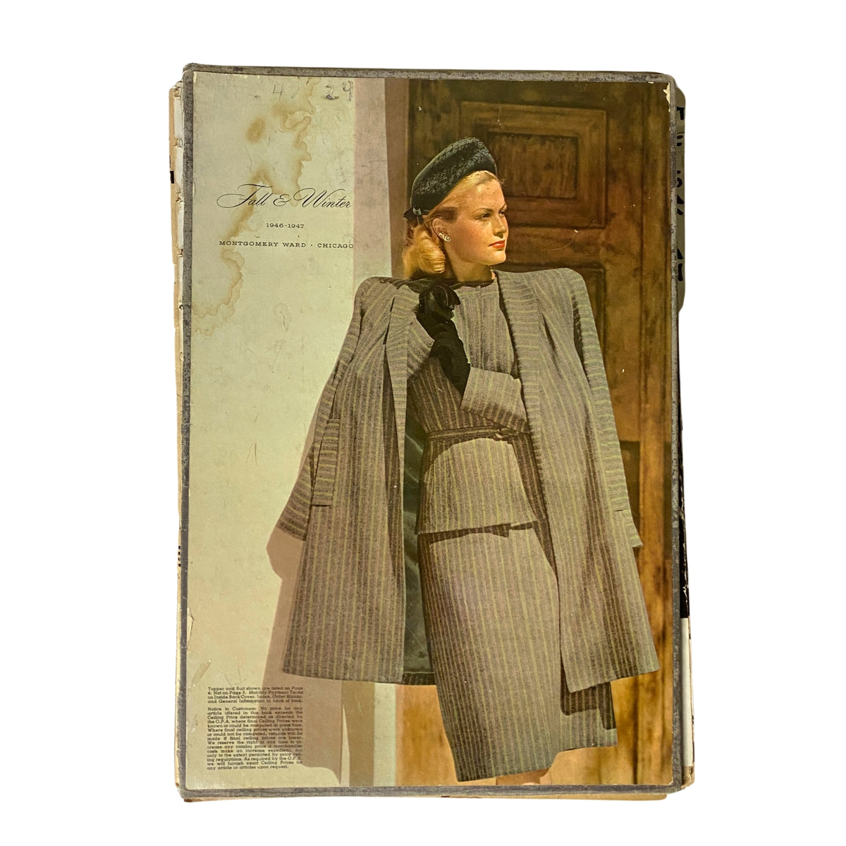 1946-1947 Montgomery Ward Fall and Winter Catalog GD Interior
