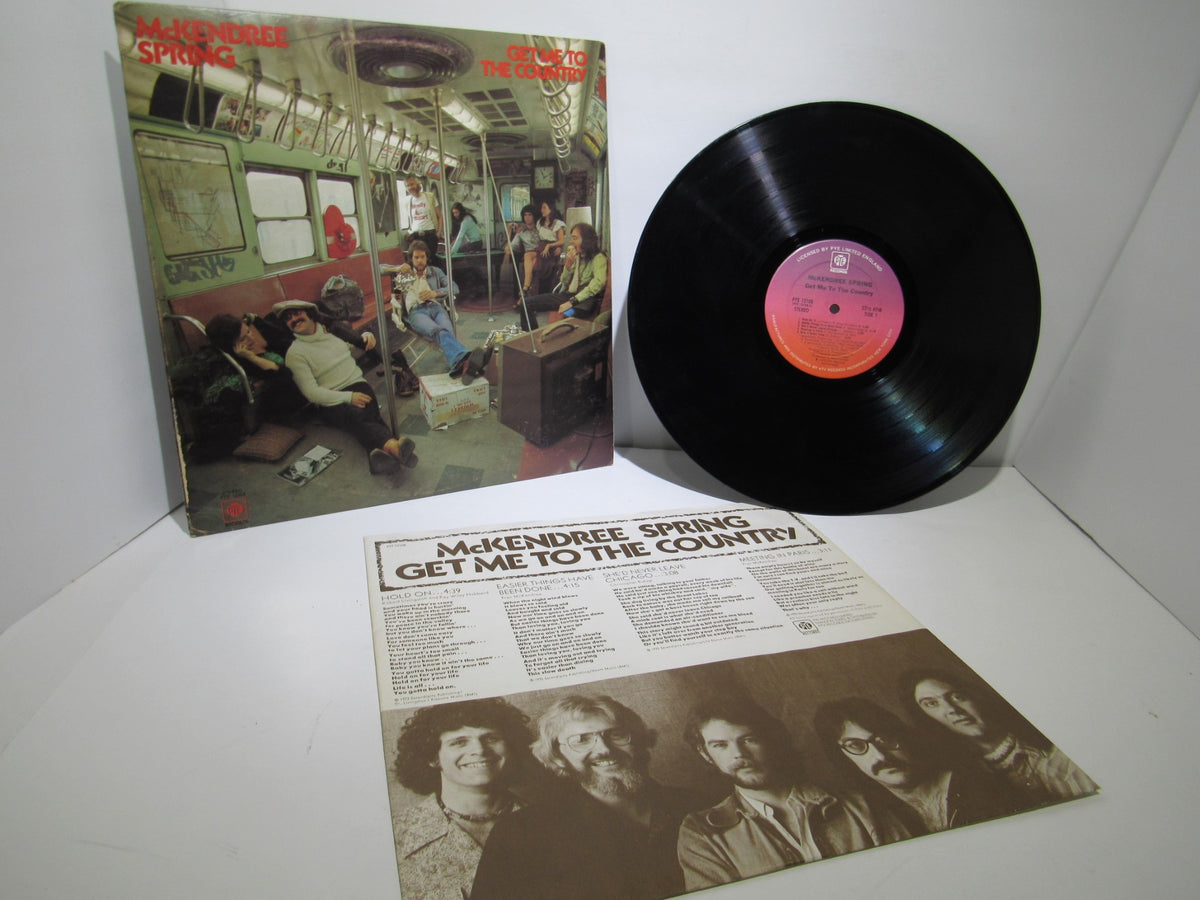 McKendree Spring: Get Me To The Country Pye Records PYE 12108 Stereo LP Grade: G