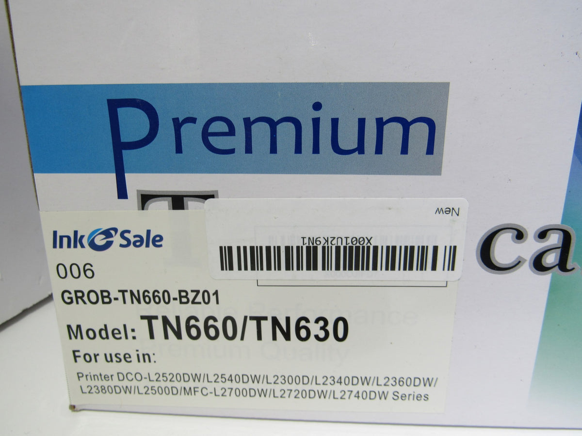 Ink E Sale Premium Toner Cartridge TN660/TN630 - NIB