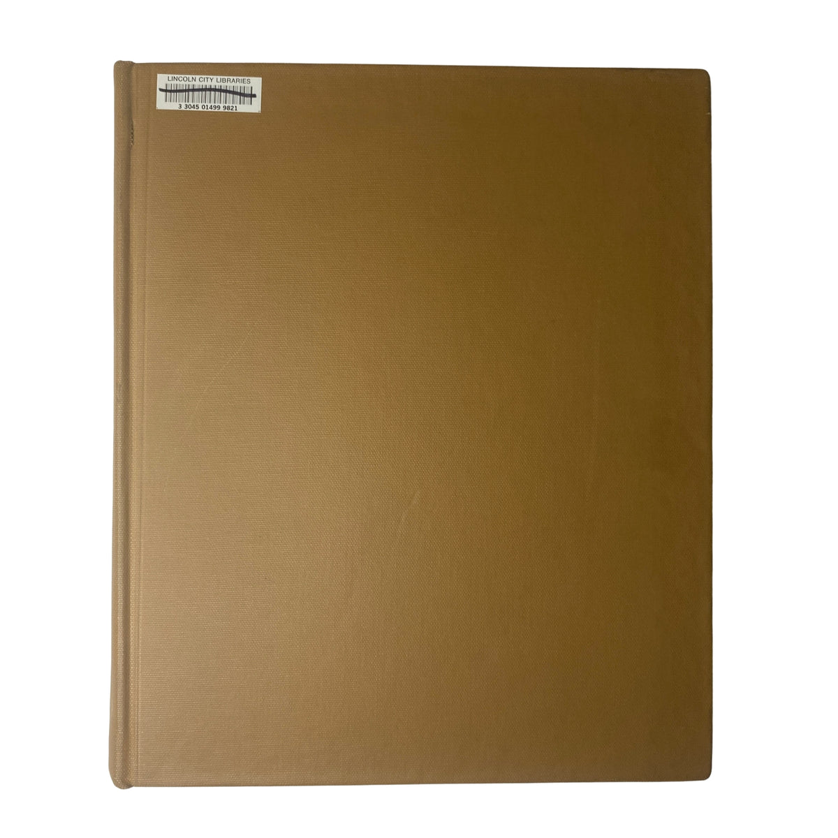 Cover of The New York Times Library Edition Bound Magazine, January-February 1971, showcasing the plain brown exterior with library label.