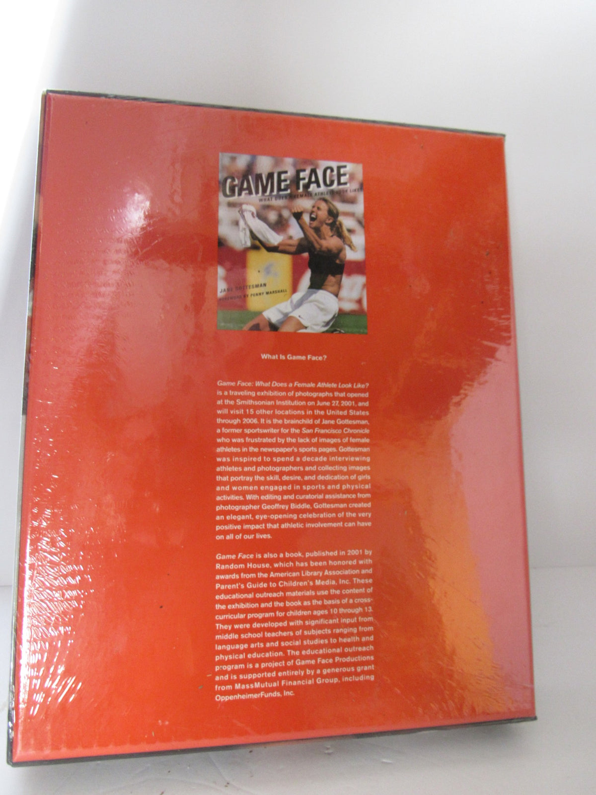 Back cover of 'Game Face: Life Lessons Across The Curriculum', with a brief description of the magazine, highlighting its focus on life lessons and education.