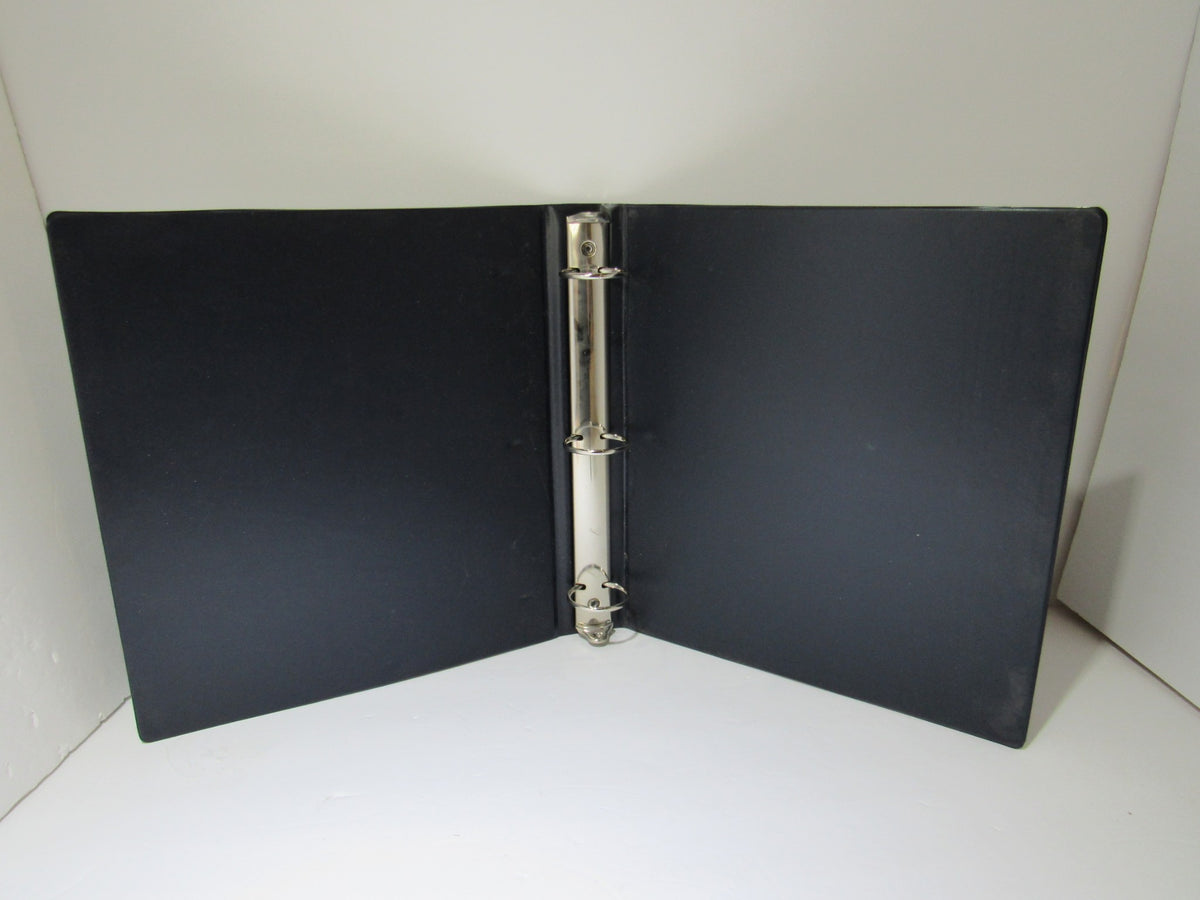 Vintage IBM 3 Ring 2" Black Binder