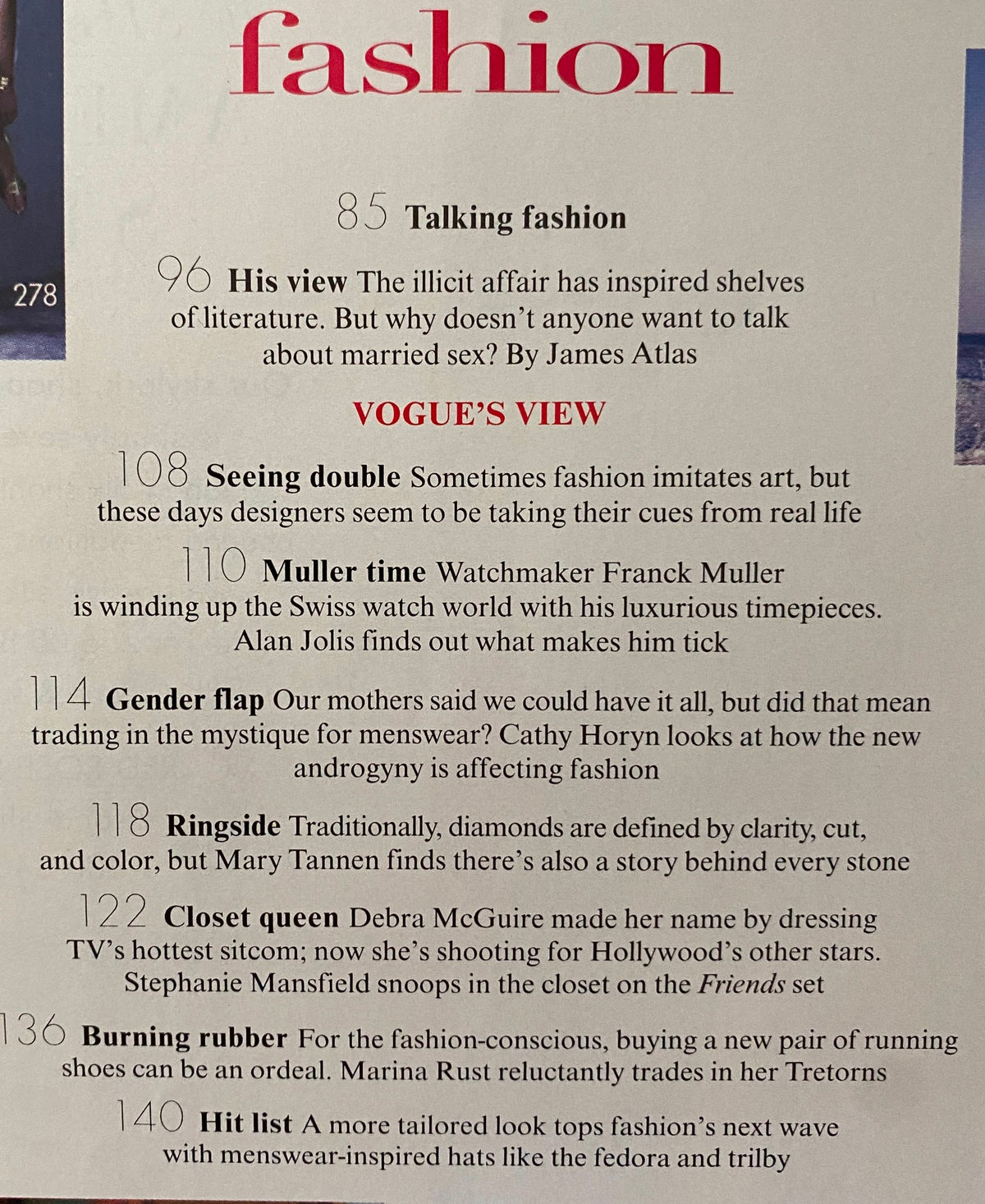 Vogue Magazine May 1996 Naomi Campbell, Niki Taylor No Label