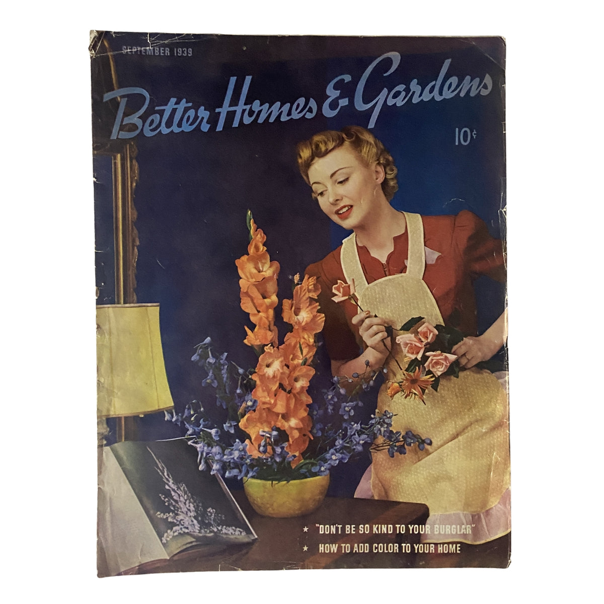 Better Homes & Gardens Magazine September 1939 Autumn-Crocus Magical No Label